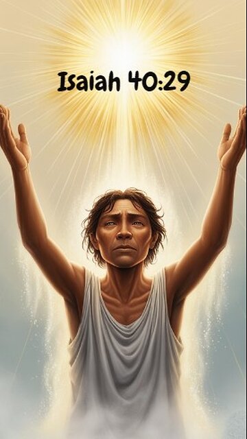 Isaiah 40:29 - He gives strength to the weary and increases the power of the weak.