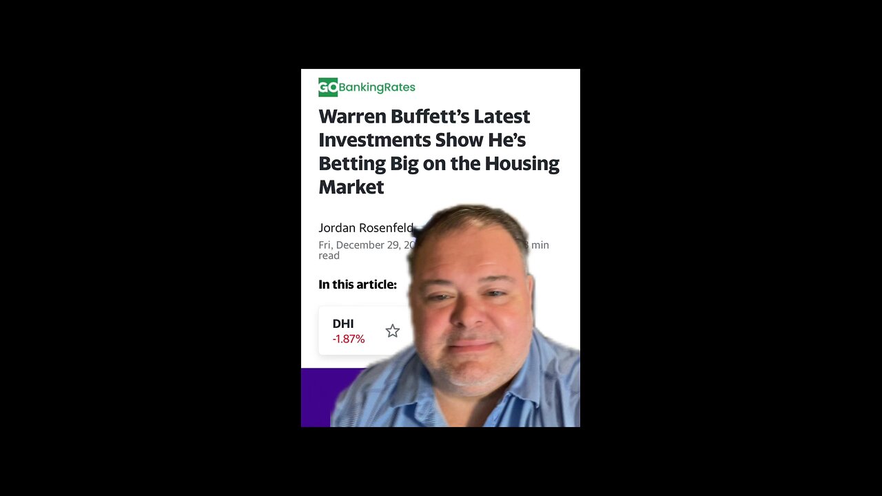 Bullish On Housing