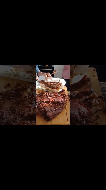 TENDER & DELICIOUS #happycooking #happyeating #spareribs #pork #roast #yummy