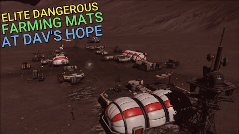 Elite Dangerous - Farming Engineering Materials at Dav's Hope