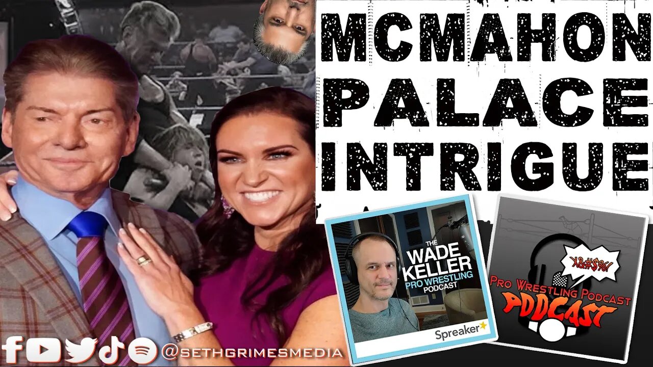 McMahon Palace Intrigue? Vinve VS Stephanie | Clip from Pro Wrestling Podcast Podcast | #wwe #aew