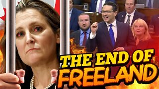 Pierre Poilievre DESTROYS Freeland