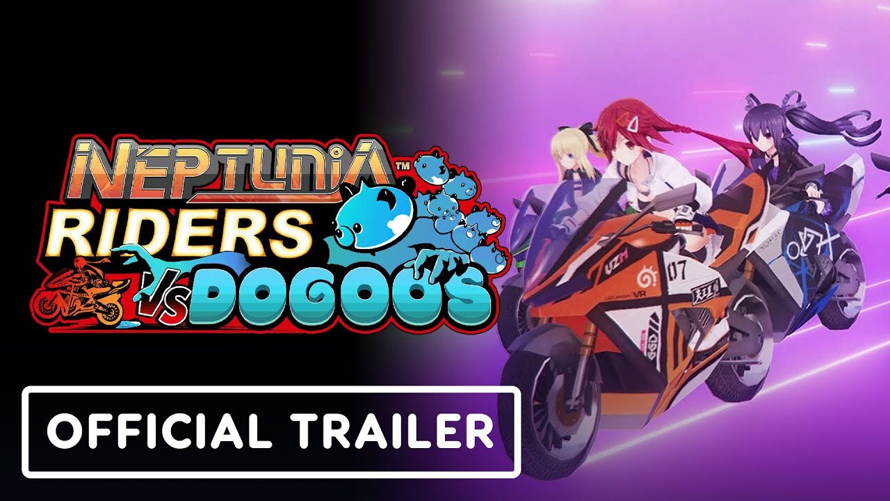 Neptunia Riders VS Dogoos - Official Announcement Trailer