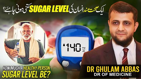 Sugar level of Healthy peoples