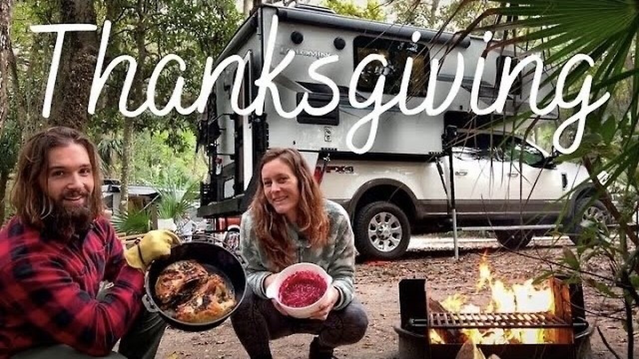 We’re Cooking a Full Thanksgiving Feast in Our Truck Camper