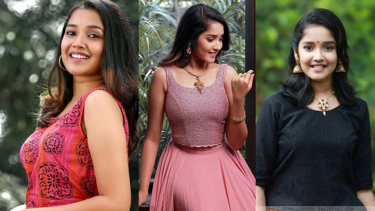 Anikha Surendran 💕 Beautiful 😍 Picture collection video