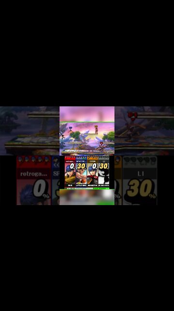 average smash bros online match 💀