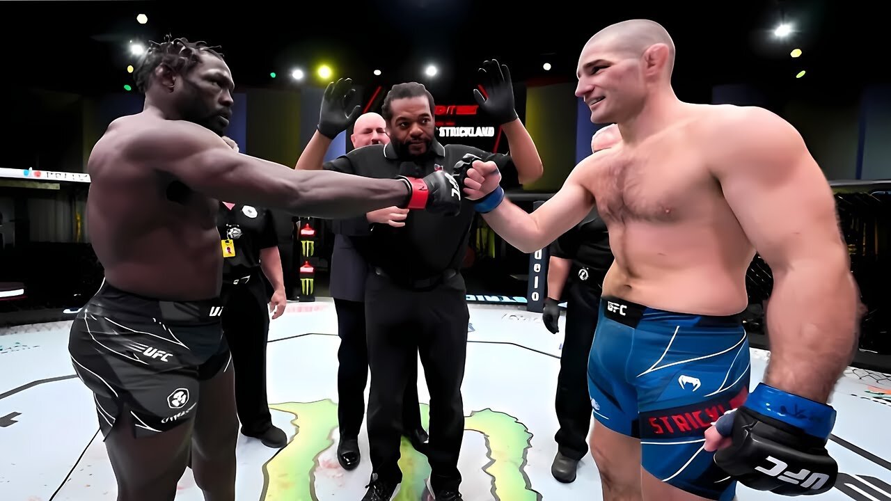 UFC Jared Cannonier vs Sean Strickland Full Fight - MMA Fighter