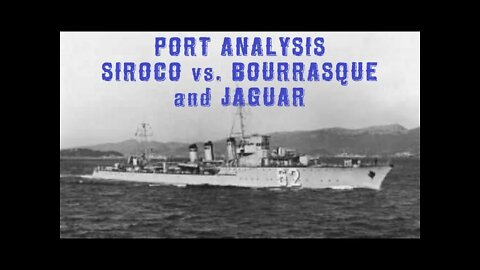 World of Warships Legends: Analyzing Siroco vs. Bourrasque and Jaguar