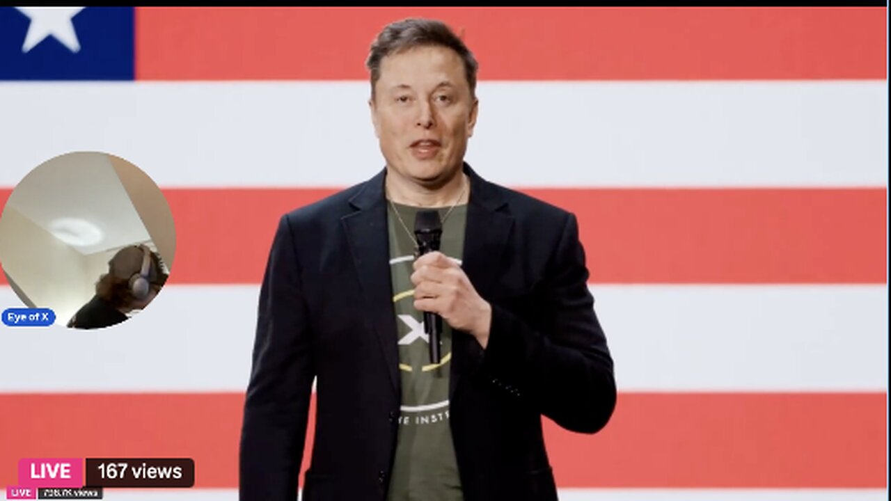 Elon Musk 2024 Election Town Hall in Harrisburg, PA