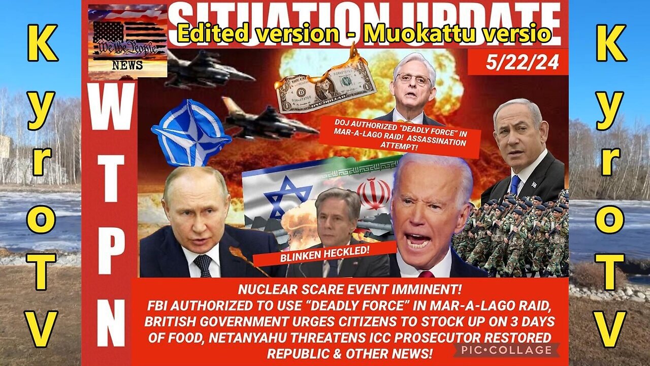 Situation Update - May 22, 2024 (edited version) (Swedish subtitles)