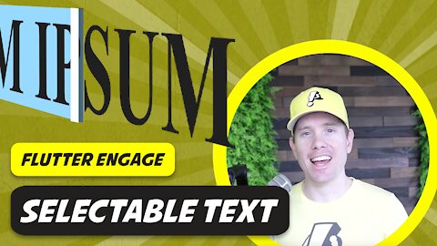 Custom selectable text in Flutter