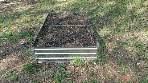 April 2 2023 raised garden bed update