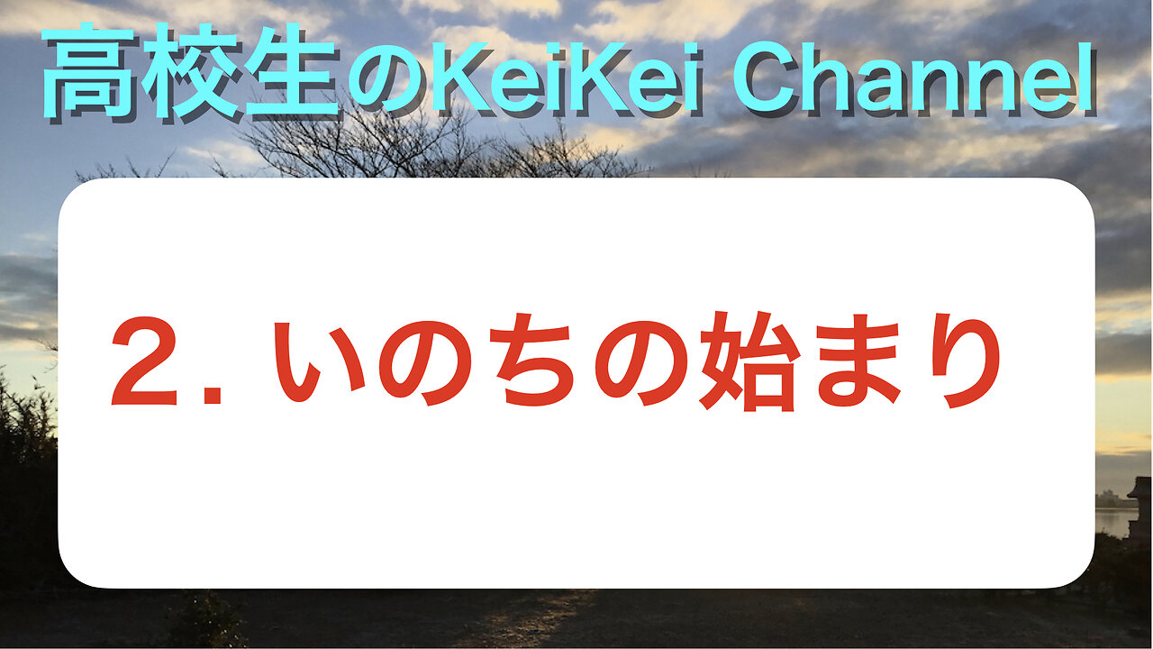 高校生 2・いのちの始まり