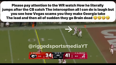 Rigged #4 Alabama vs #2 Georgia | VEGAS LIVE BET SCAMS ARE GETTING CRAZY IT’S TOO OBVIOUS !! #rigged