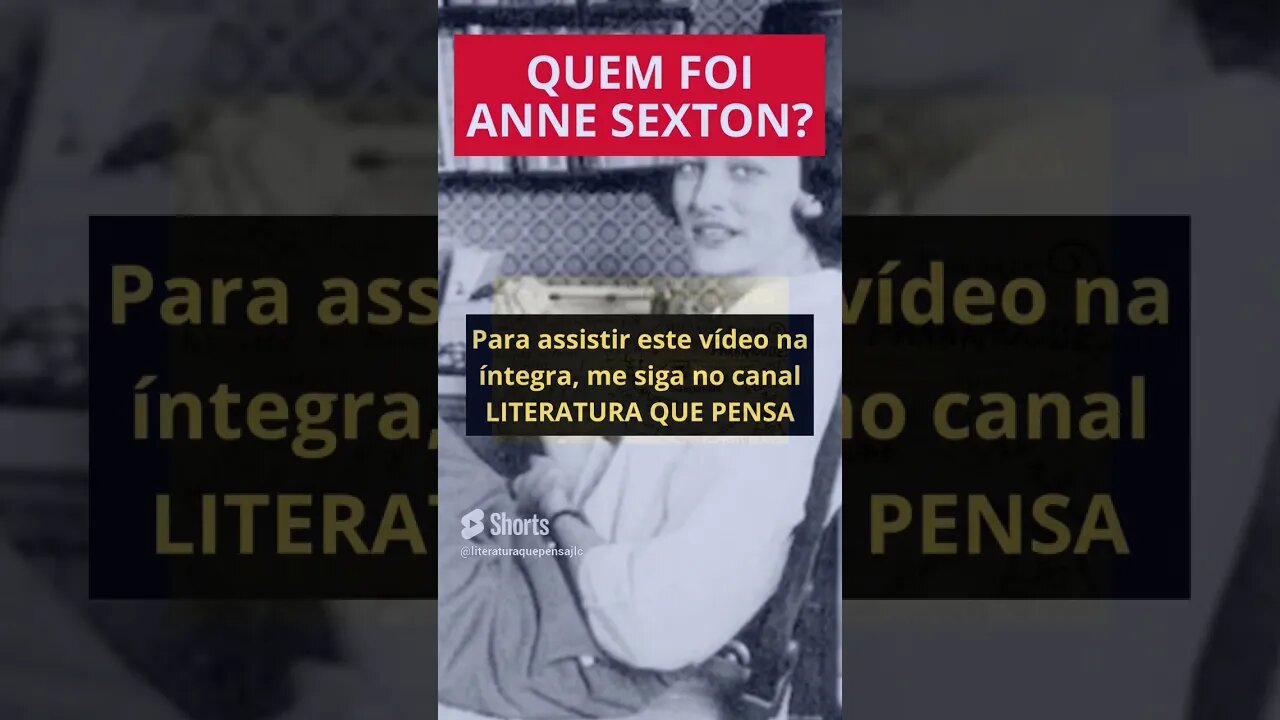 SOBRE ANNE SEXTON (1928-1974)