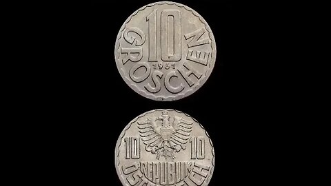 AUSTRIA 10 GROSCHEN 1961. #shorts #viral #coinnotesz
