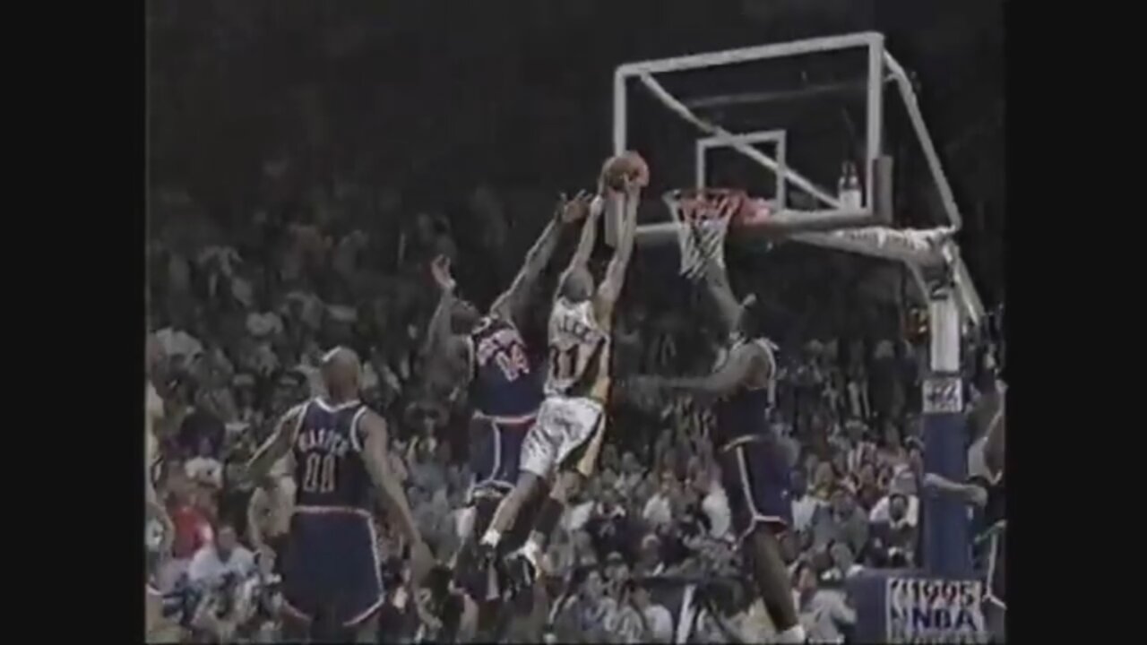 Reggie Miller 26 Points Vs. Knicks, 1995 Playoffs Game 3.