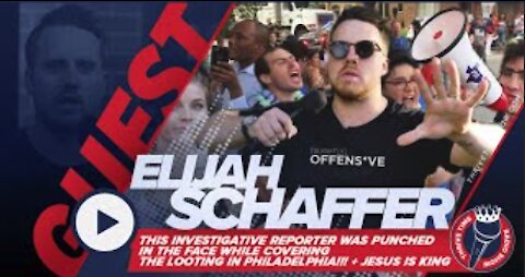 Elijah Schaffer | Reporter Was Punched in the Face While Covering the LOOTING in PHILADELPHIA!!