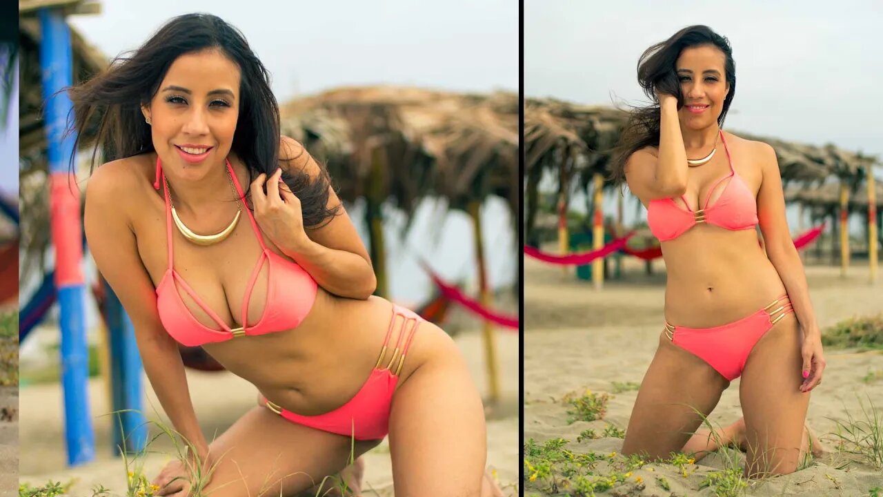 Bikini Shoot with $3 DIY Reflector - Photo & Video Tutorial