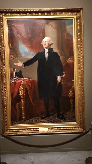 George Washington Portrait - National Portrait Gallery - Washington DC