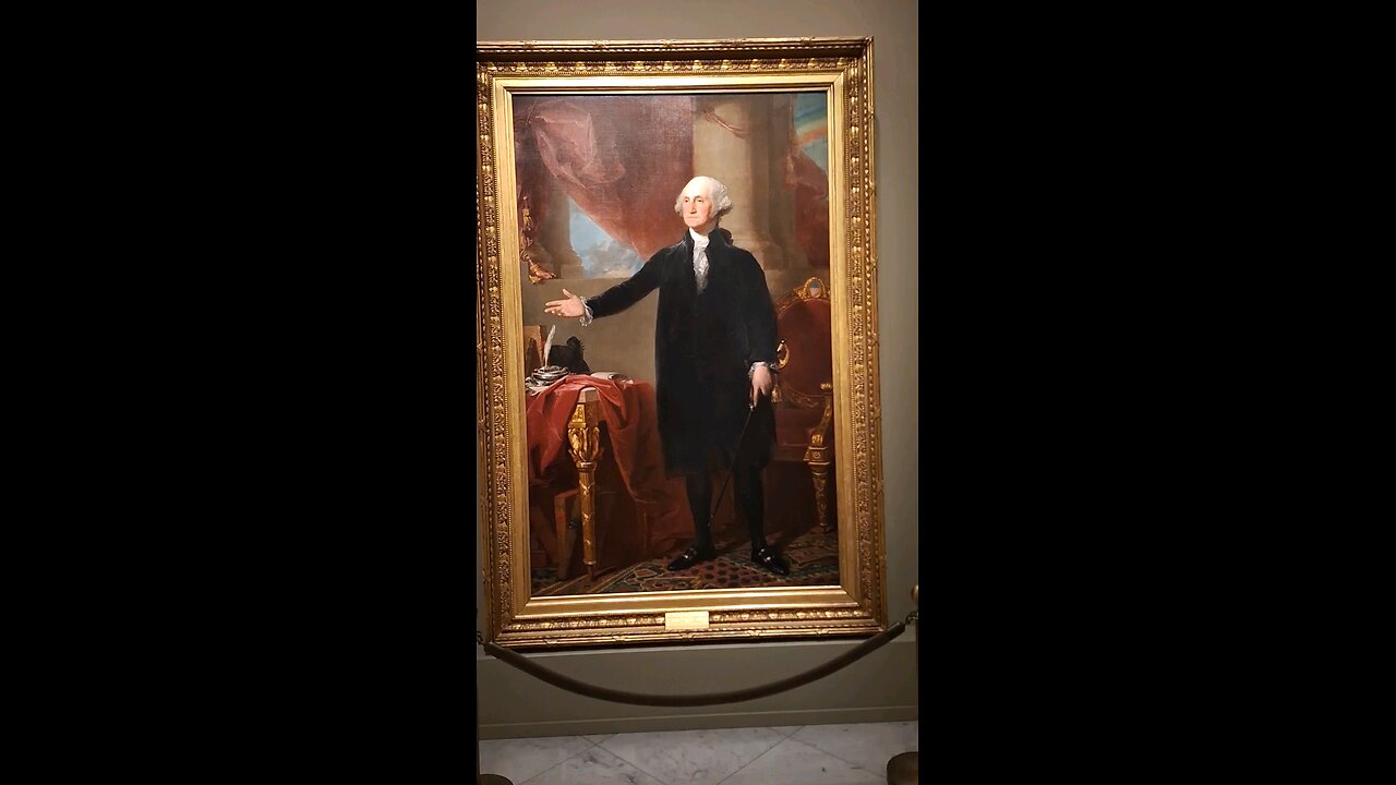 George Washington Portrait - National Portrait Gallery - Washington DC