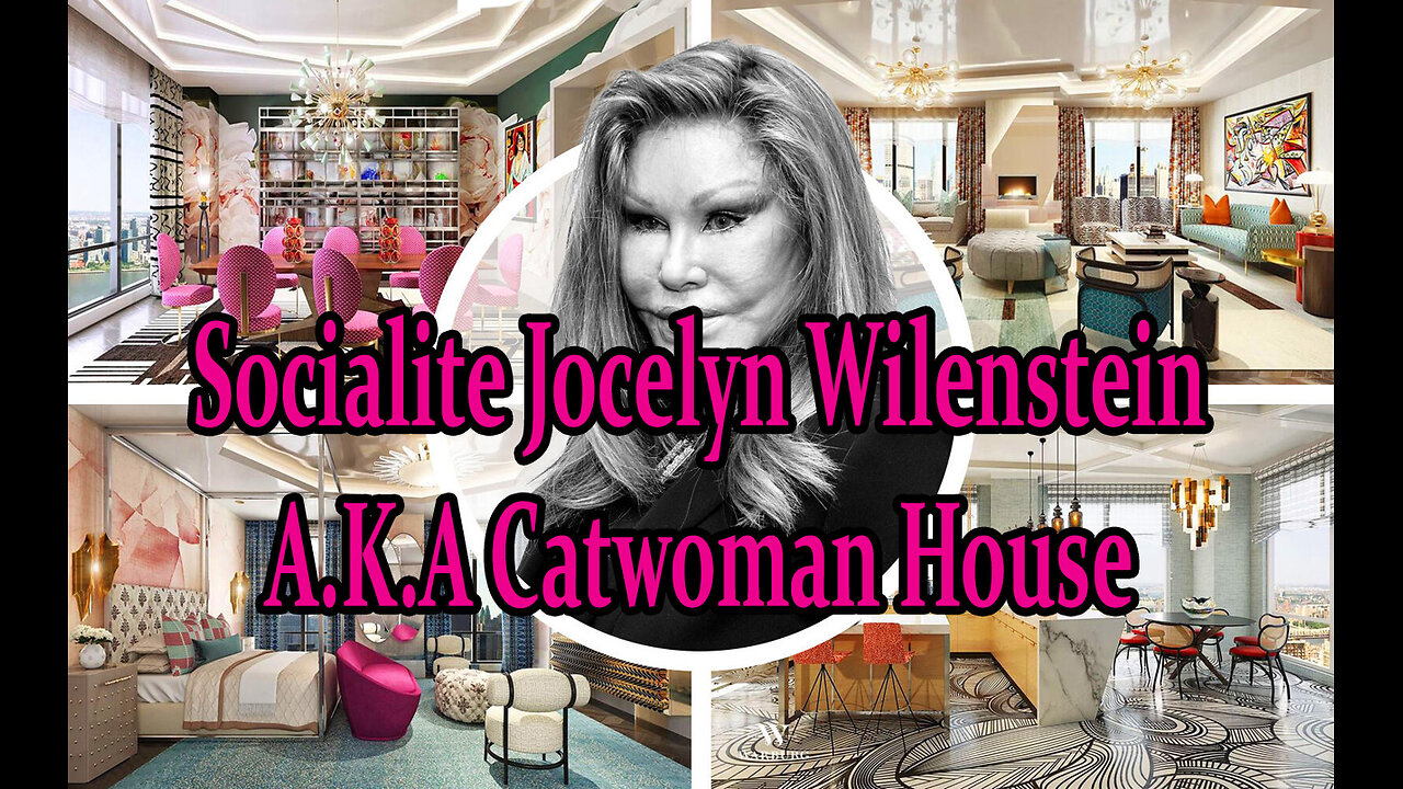 Socialite Jocelyn Wilenstein Home Inside (AKA Catwoman)