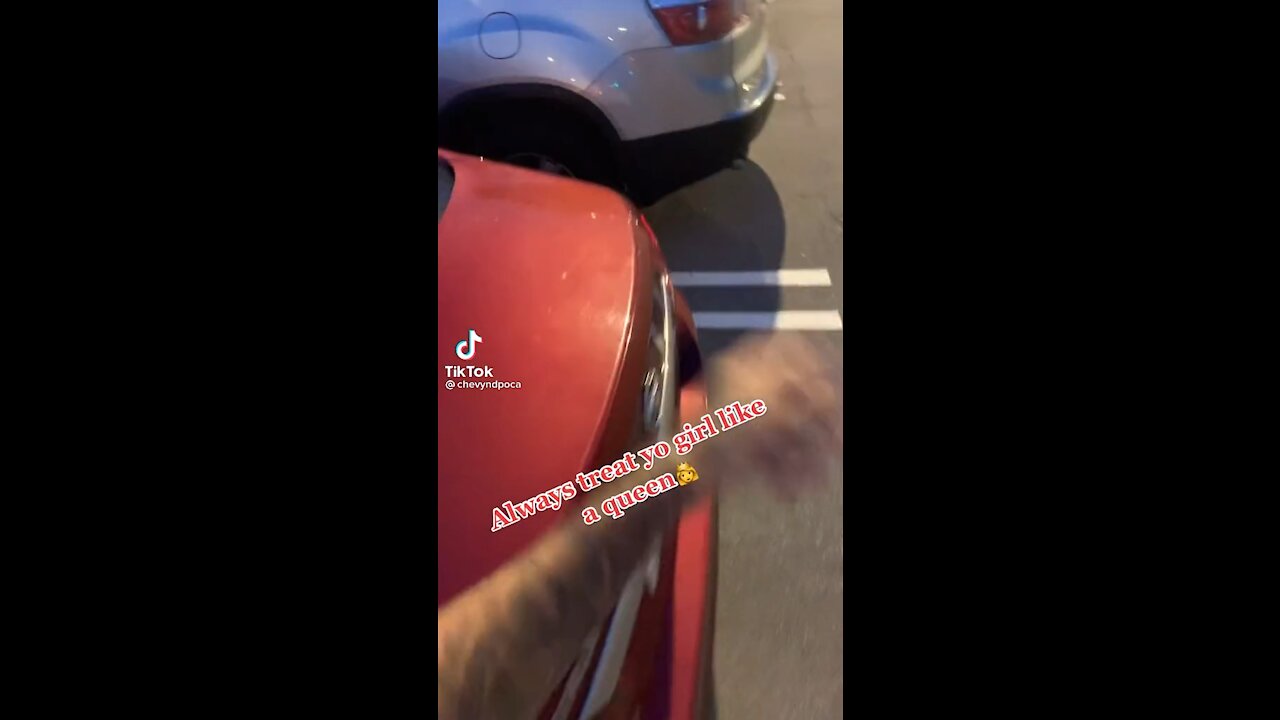 The part where he dunked her head back in the car though
