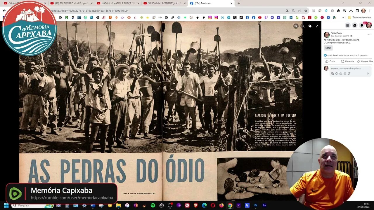 As Pedras do Ódio - O Garimpo de Aracruz (1962)