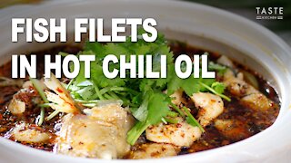 Fish Filets in Hot Chili Oil