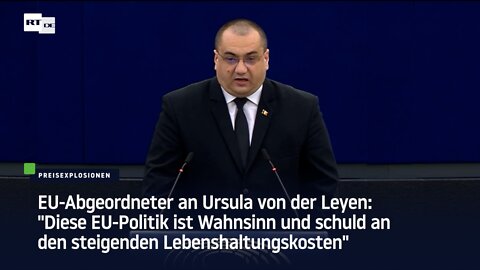 EU-Abgeordneter an Ursula von der Leyen: "Diese EU-Politik ist Wahnsinn"