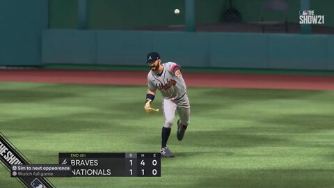 MLB The Show 21 RF assisted to home 2