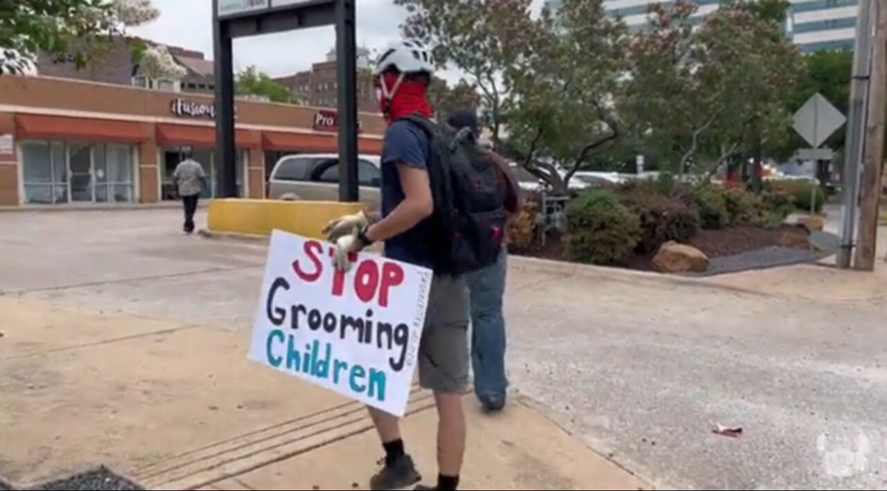 Based gentleman of Dallas marching through a sea of soy filled groomers like a bulldozer