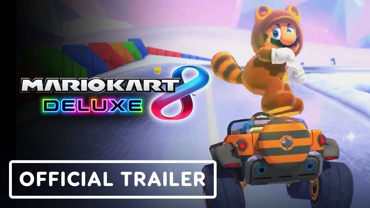 Mario Kart 8 Deluxe - Official Race into the Holidays Trailer