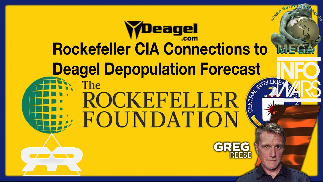 Rockefeller CIA Connections to Deagel Depopulation Forecast · Jul 26, 2024 Greg Reese · World elites predict 67% decline in US population by 2025