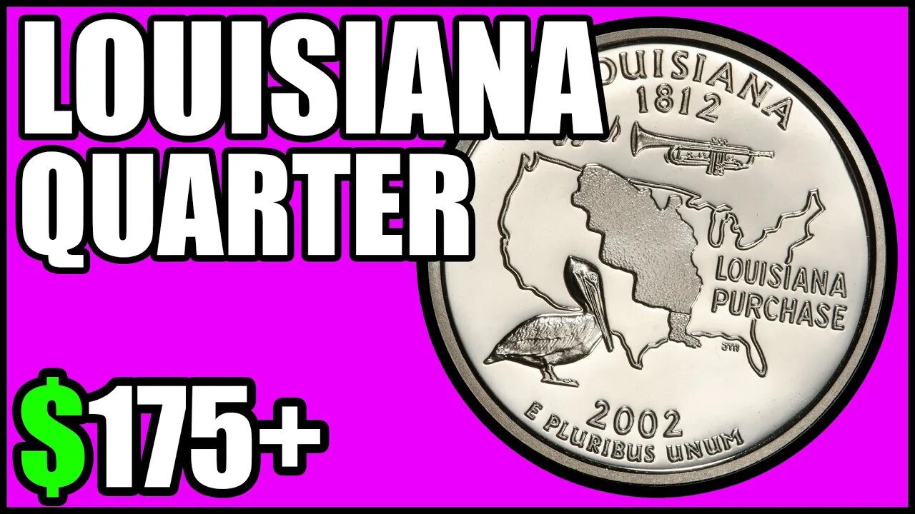 2002 Louisiana Quarters Worth Money - How Much Is It Worth and Why, Errors, Varieties, and History