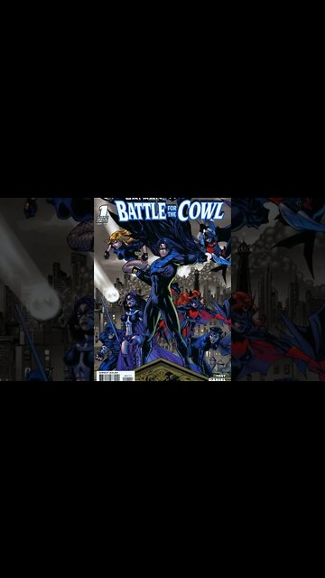 Batman "Battle for the Cowl" Covers