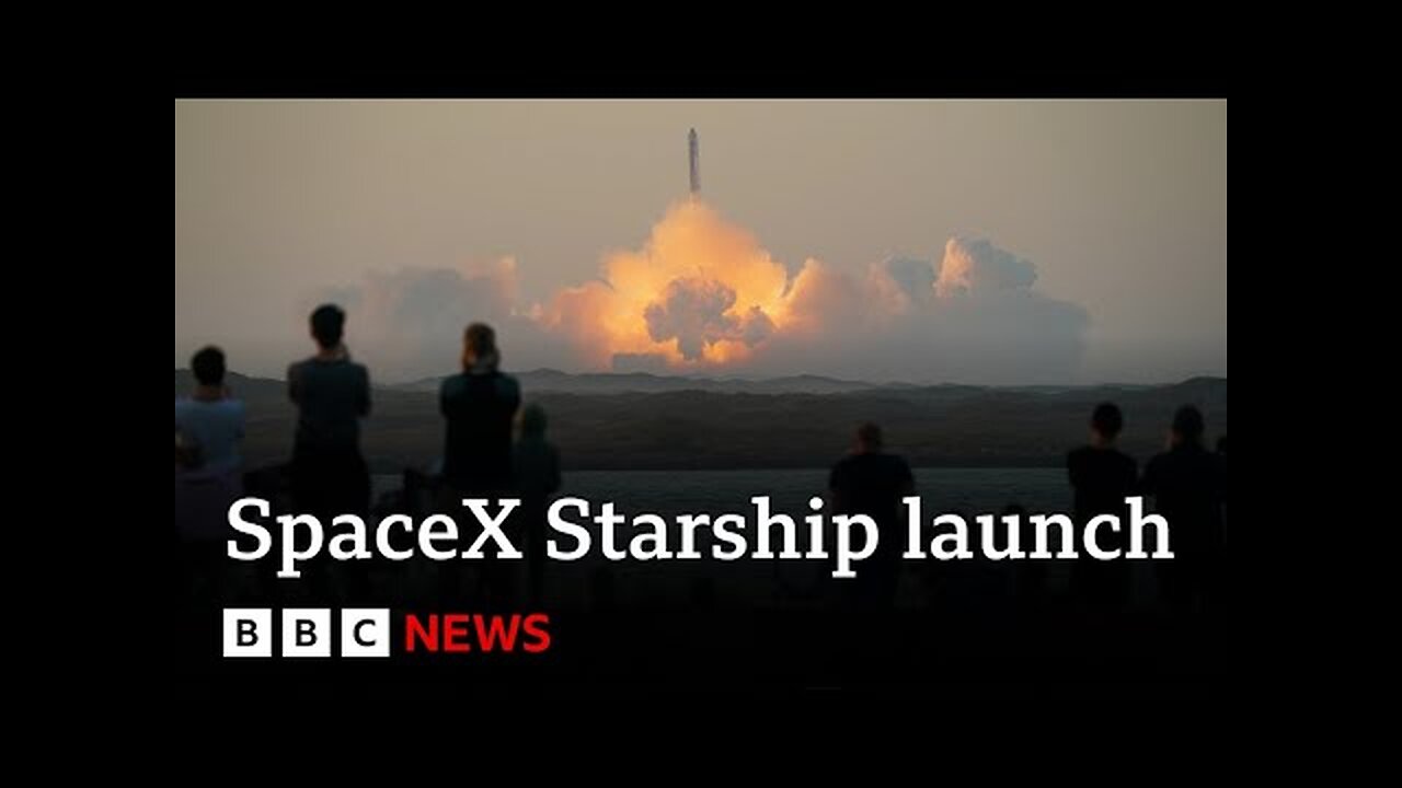 SpaceX loses contact with Starship rocket eight minutes after second launch - BBC News