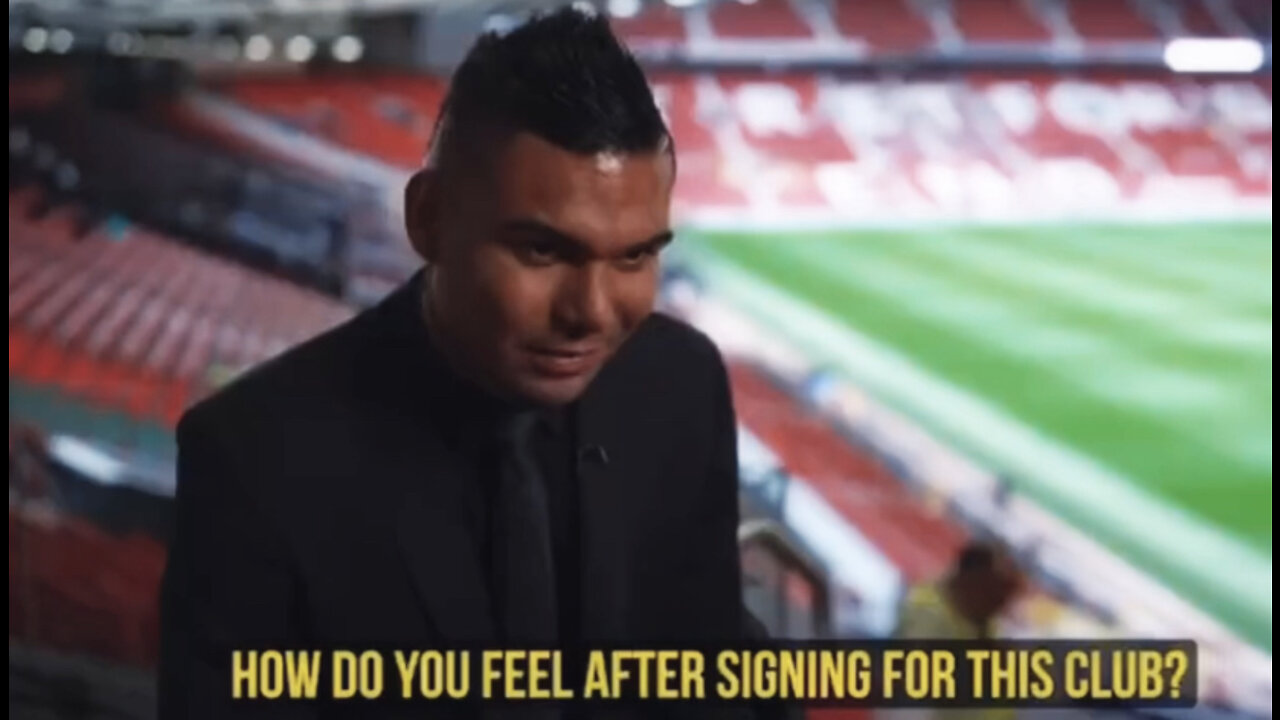 Casemiro first interview as a Manchester United player