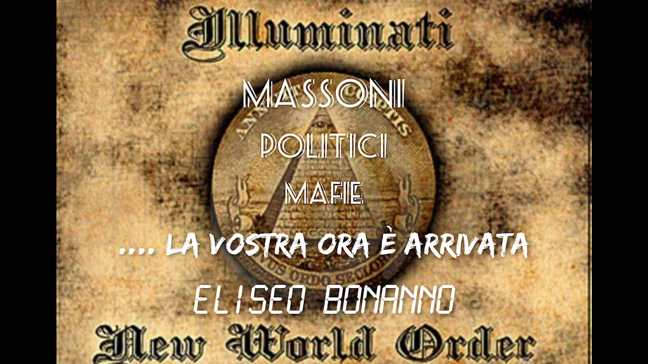 ANNUNCIO PER LO STRONZO DI NOD, GLI ILLUMINATI, I MASSONI, I POLITICI E LE MAFIE