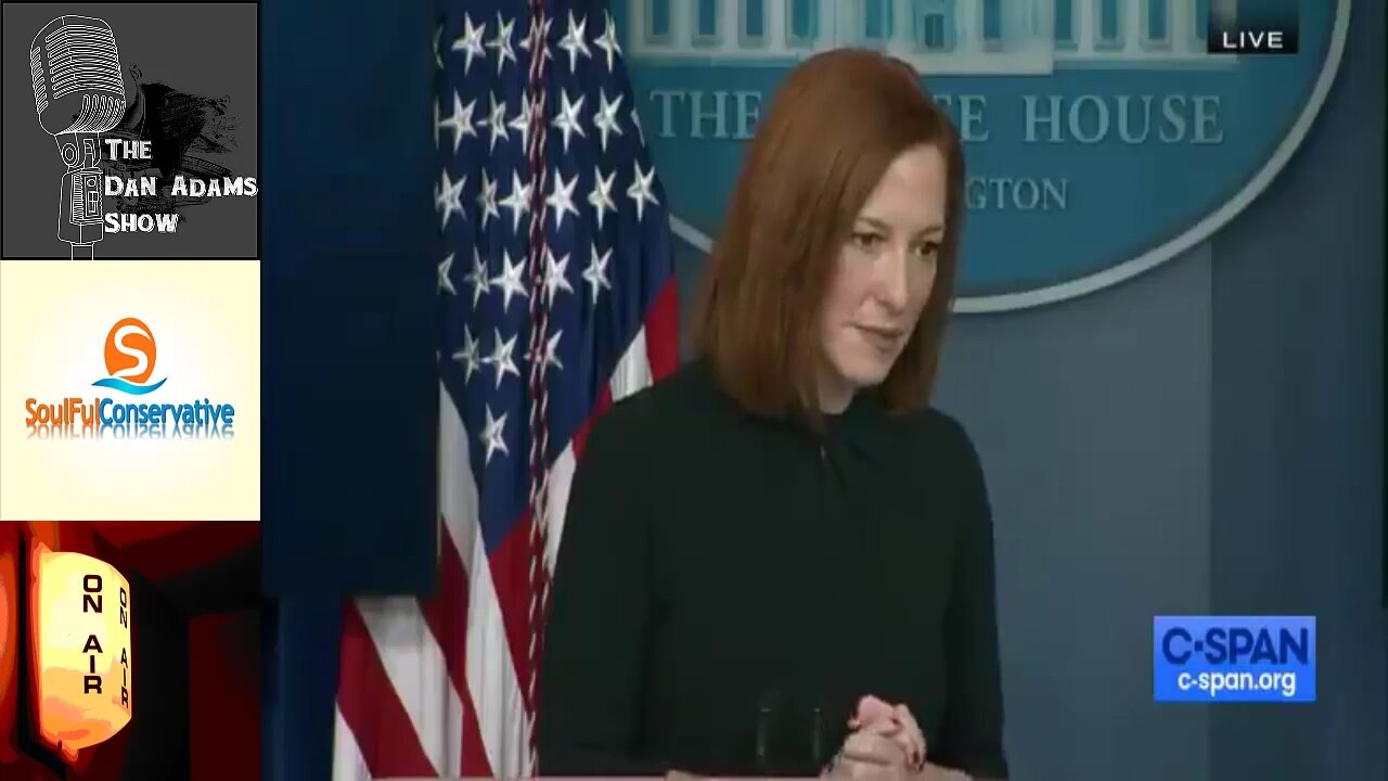 Jen Psaki Can't Answer The Question: Migrants or Out Of Work Americans???