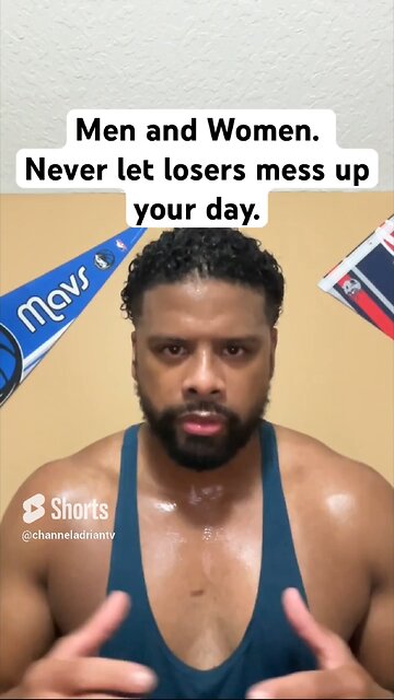 Men and Women. Never let losers mess up your day. #success #motivation #fitness #workout #goals #gym