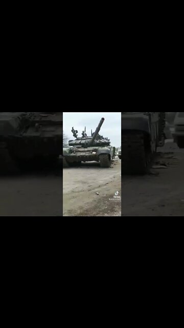 Ukraine War - Yet Another Abandoned Russian Tank
