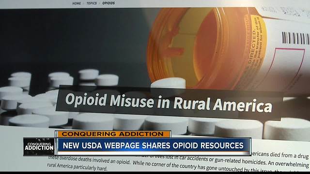 New USDA webpage shares opioid-related resources