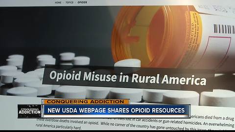 New USDA webpage shares opioid-related resources