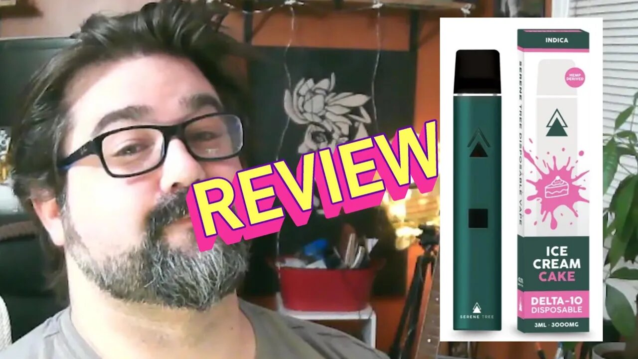 Serene Tree Delta -10 THC Disposable Vape (Ice Cream Cake 3000mg) REVIEW