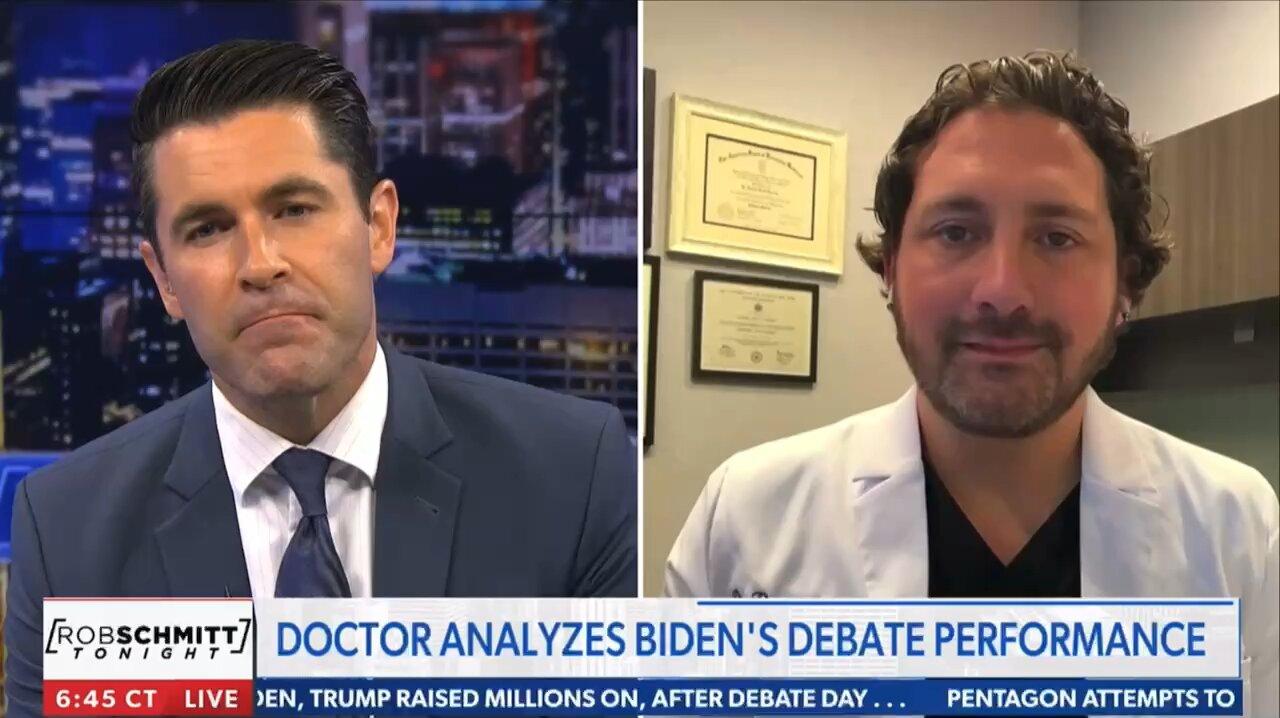 DR RUSSELL SURASKY M.D. -BOARD CERTIFIED NEUROLOGIST ANALYZES BIDEN’S DEBATE PERFORMANCE