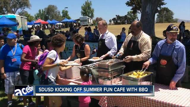 SD Unified kicks off 'Summer Fun Cafe' with barbecue event