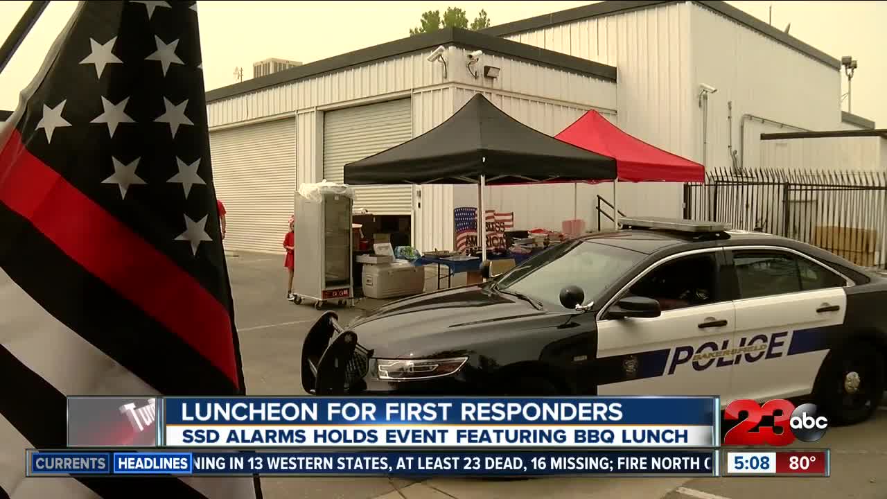 Luncheon for first responders