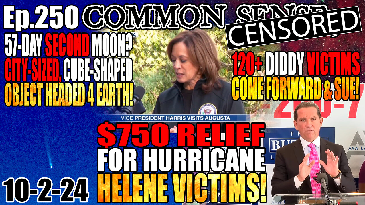 Ep.250 $750 Relief For Hurricane Helene Victims! 120+ P Diddy Victims Sue! Bank of America Outage!